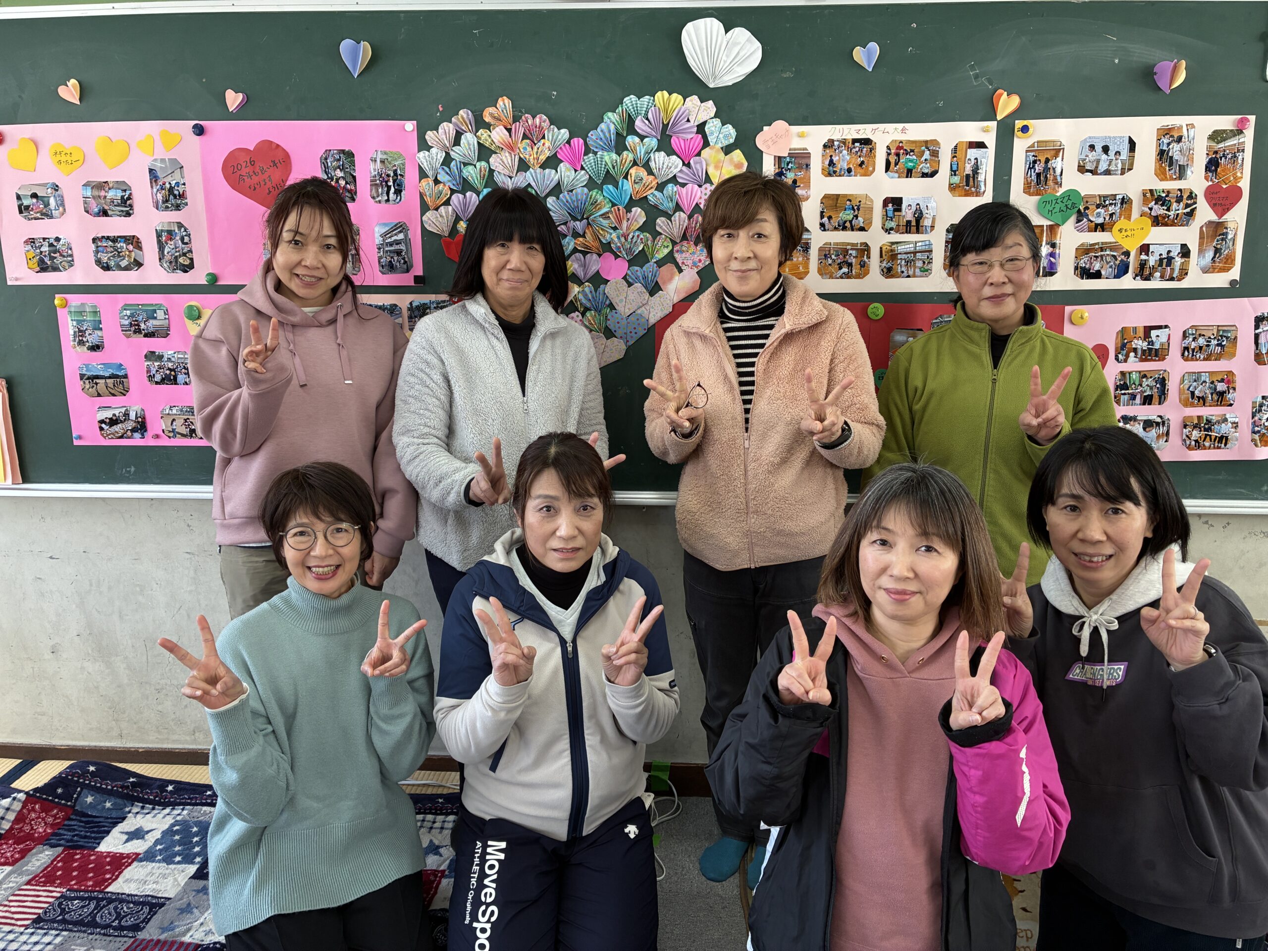 のびのびキッズ日方のみなさん