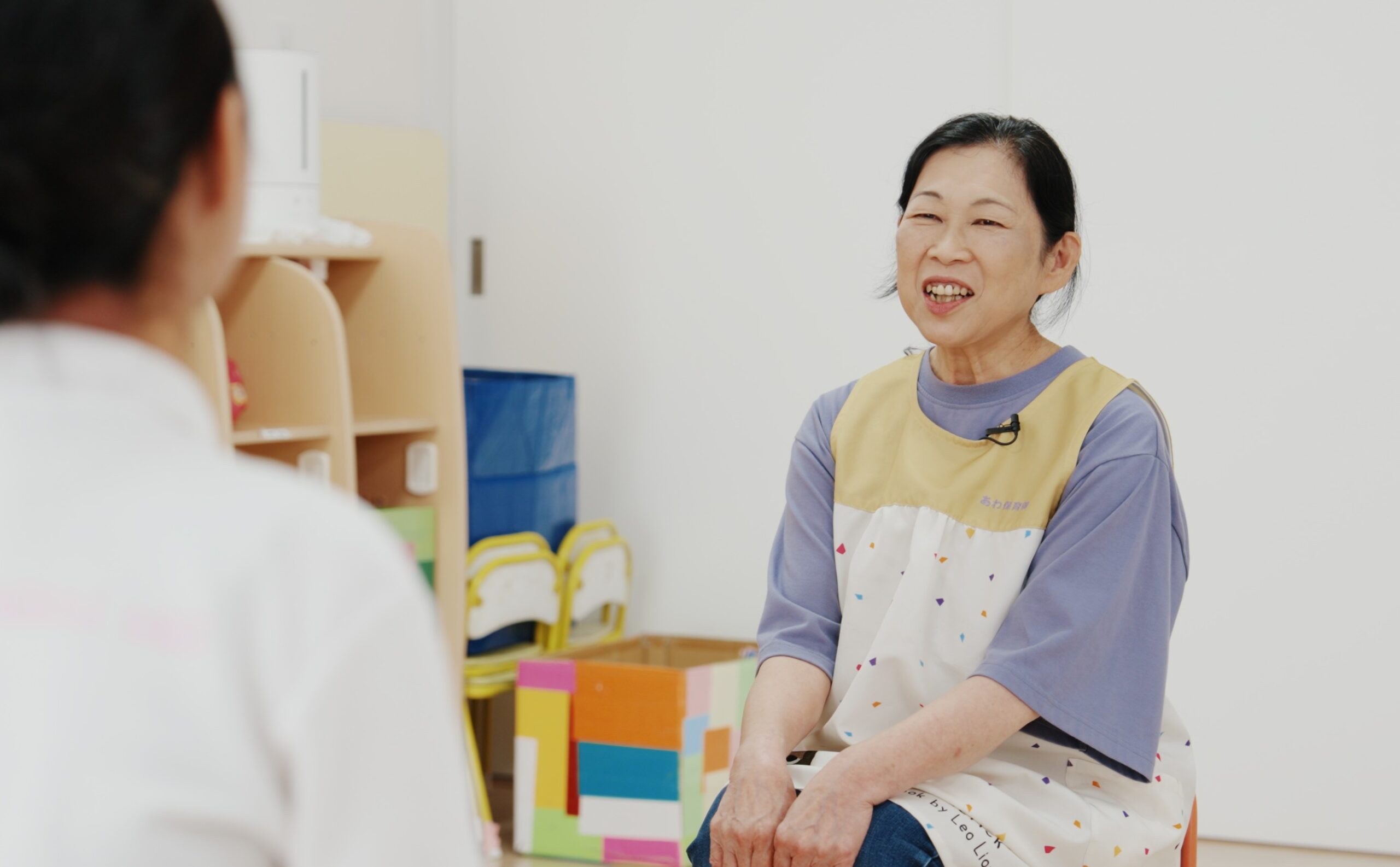 お話を伺っている写真